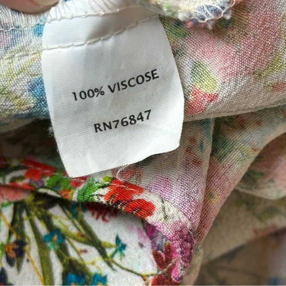 Apropos Floral Mini Dress Size Medium - Picture 7 of 12